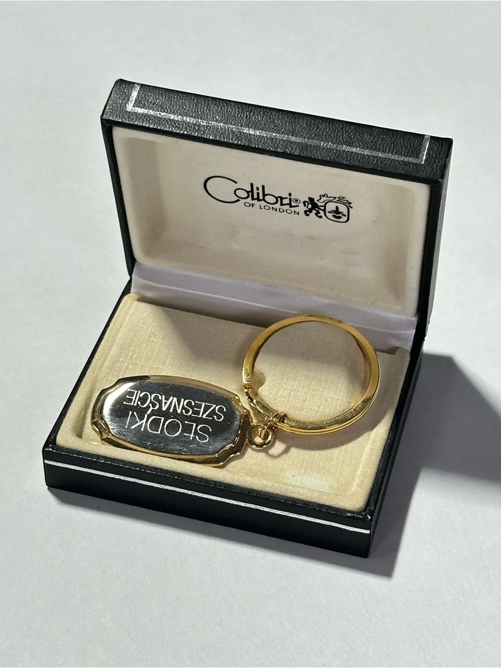Vintage Colibri of London Engraved Polish ‘Sweet Sixteen’ 16th Birthday Gift